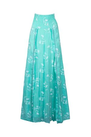 Gonna lunga in ramie verde PHO FIRENZE | 4323180PRIMULAMENTA